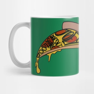 Joey loves pizza - green Mug